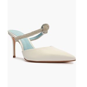 Schutz Pearl Pointed Toe Mule